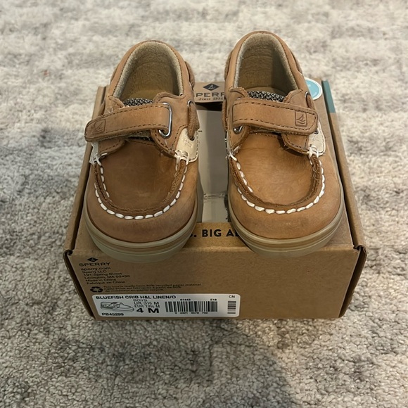Almost brand new baby sperry - Picture 1 of 4
